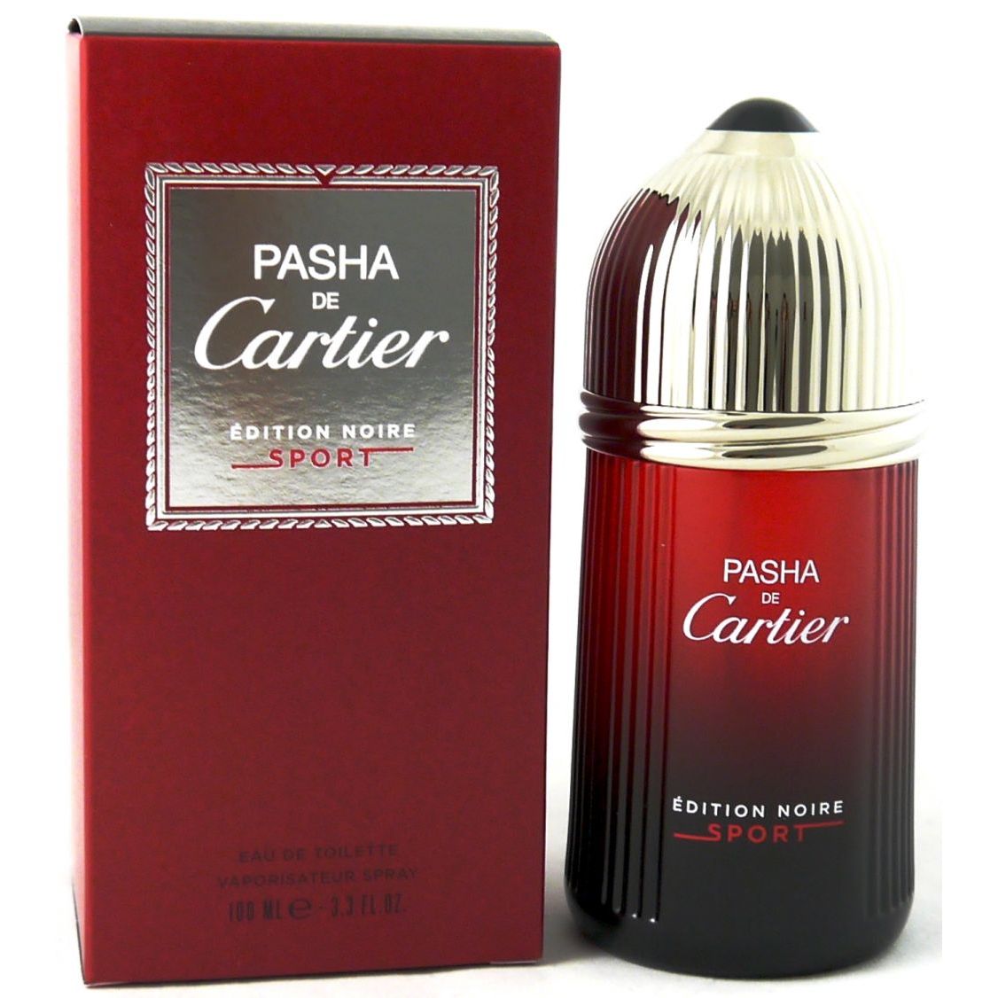 Cartier Pasha Noire Sport Eau De Toilette 3.3oz (Men's)