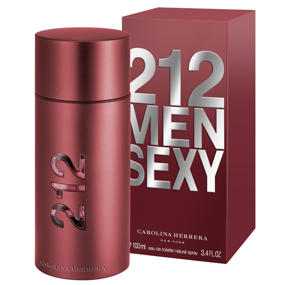 Carolina Herrera 212 Sexy Eau De Toilette 3.4oz (Mens)