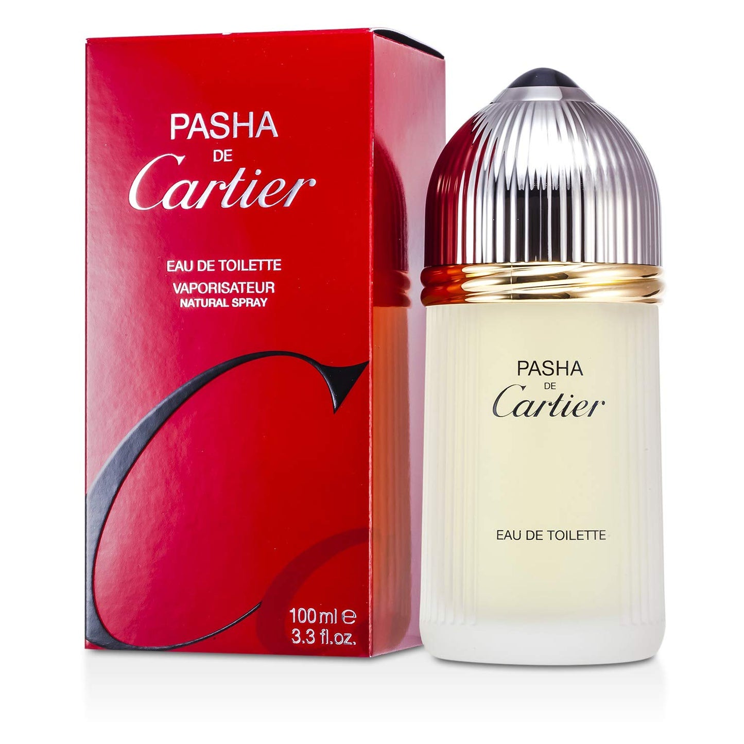 Cartier Pasha Eau De Toilette 3.3oz (Men's)