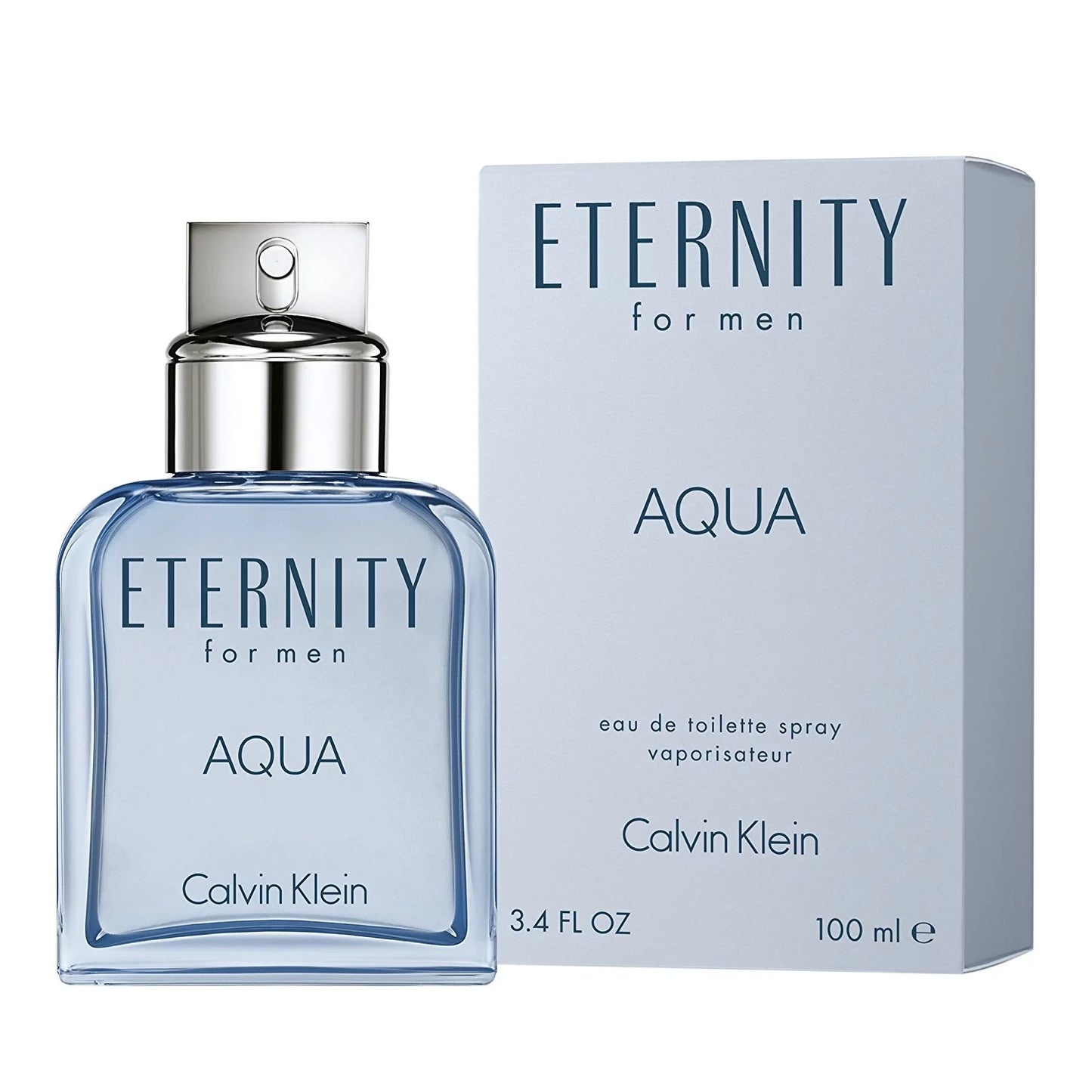 Calvin Klein Eternity Aqua Eau De Toilette 3.4oz (Mens)