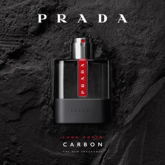 Prada Luna Rossa Carbon Eau de Toilette 3.4oz (Men's)