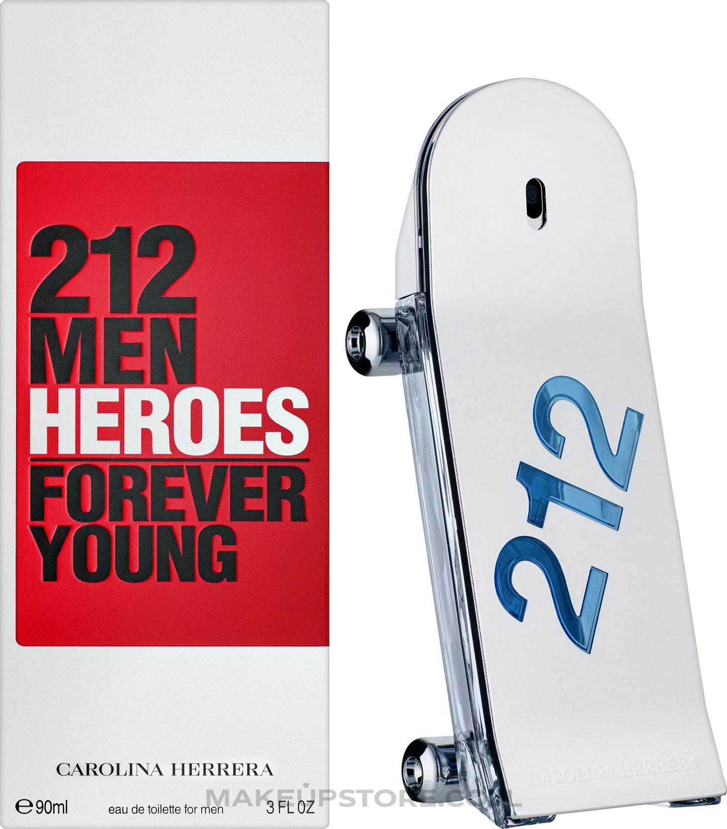 Carolina Herrera 212 VIP Heroes Eau De Toilette 3oz (Mens)